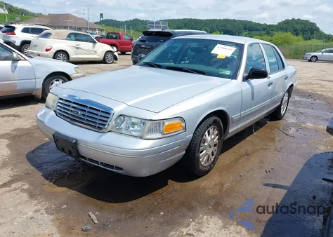 2003 Ford Crown Victoria Lx из США, поврежденный, VIN 2FAFP74W33X185640